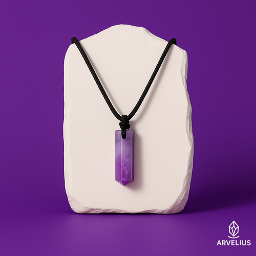 💜 Amethyst Healing Necklace – Strength, Clarity & Style