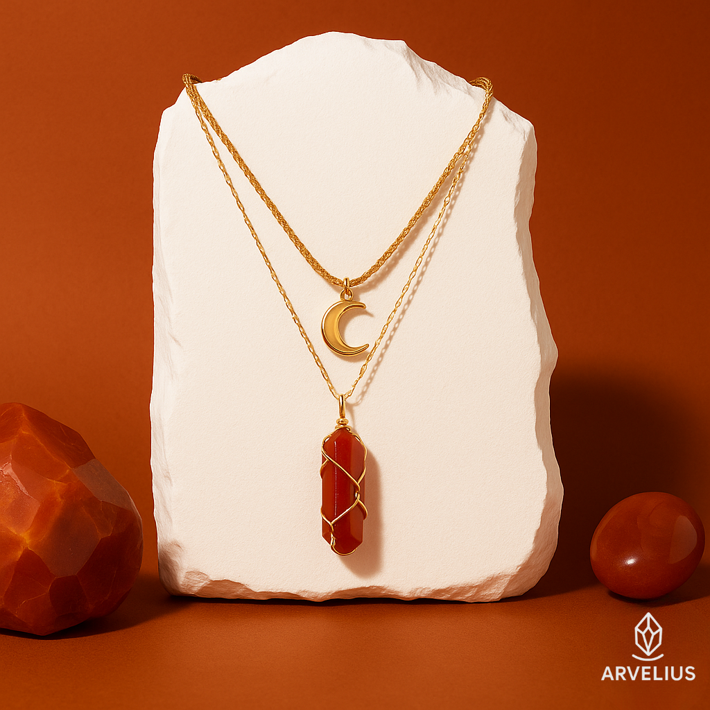 The Bad B*tch Carnelian Necklace🔥