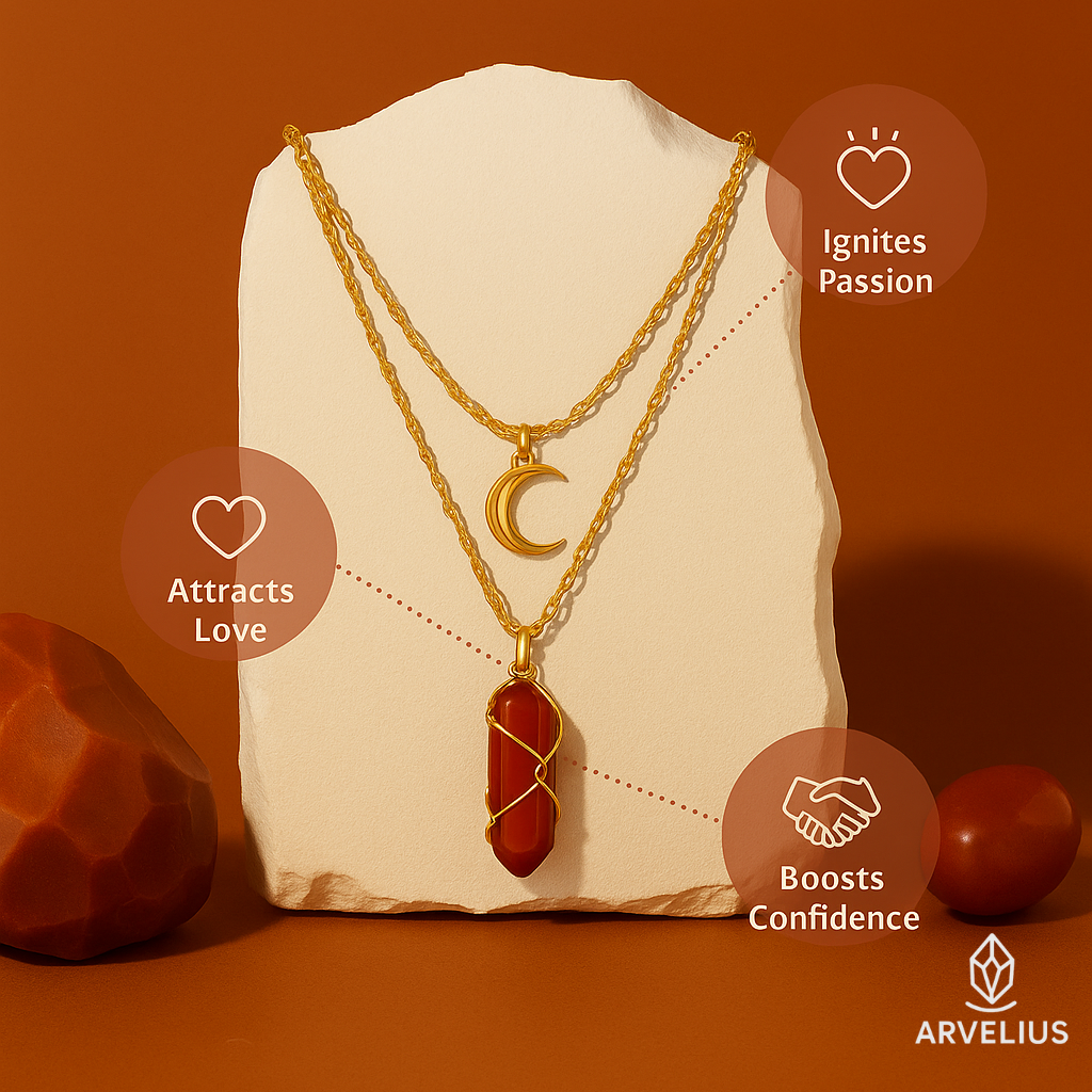 The Bad B*tch Carnelian Necklace🔥