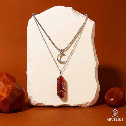 The Bad B*tch Carnelian Necklace🔥